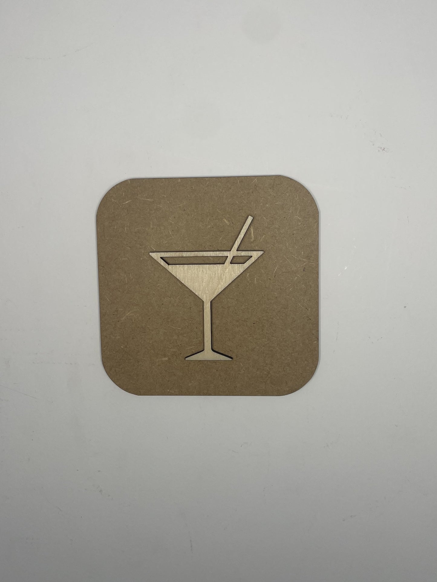 Panneau bar en bois - Signalétique Cocktail Pictogramme Ma boutique