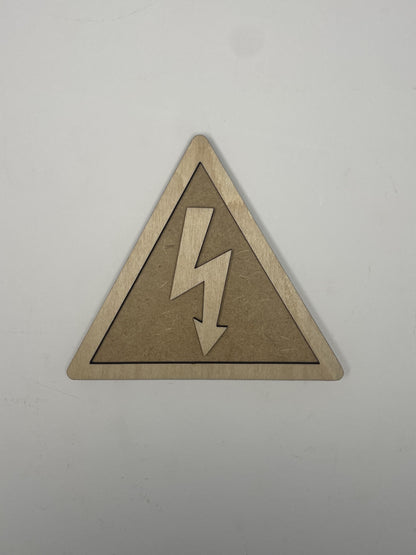 Panneau signalétique "Local ménage" en bois – pictogramme balai/seau (Copie) Ma boutique