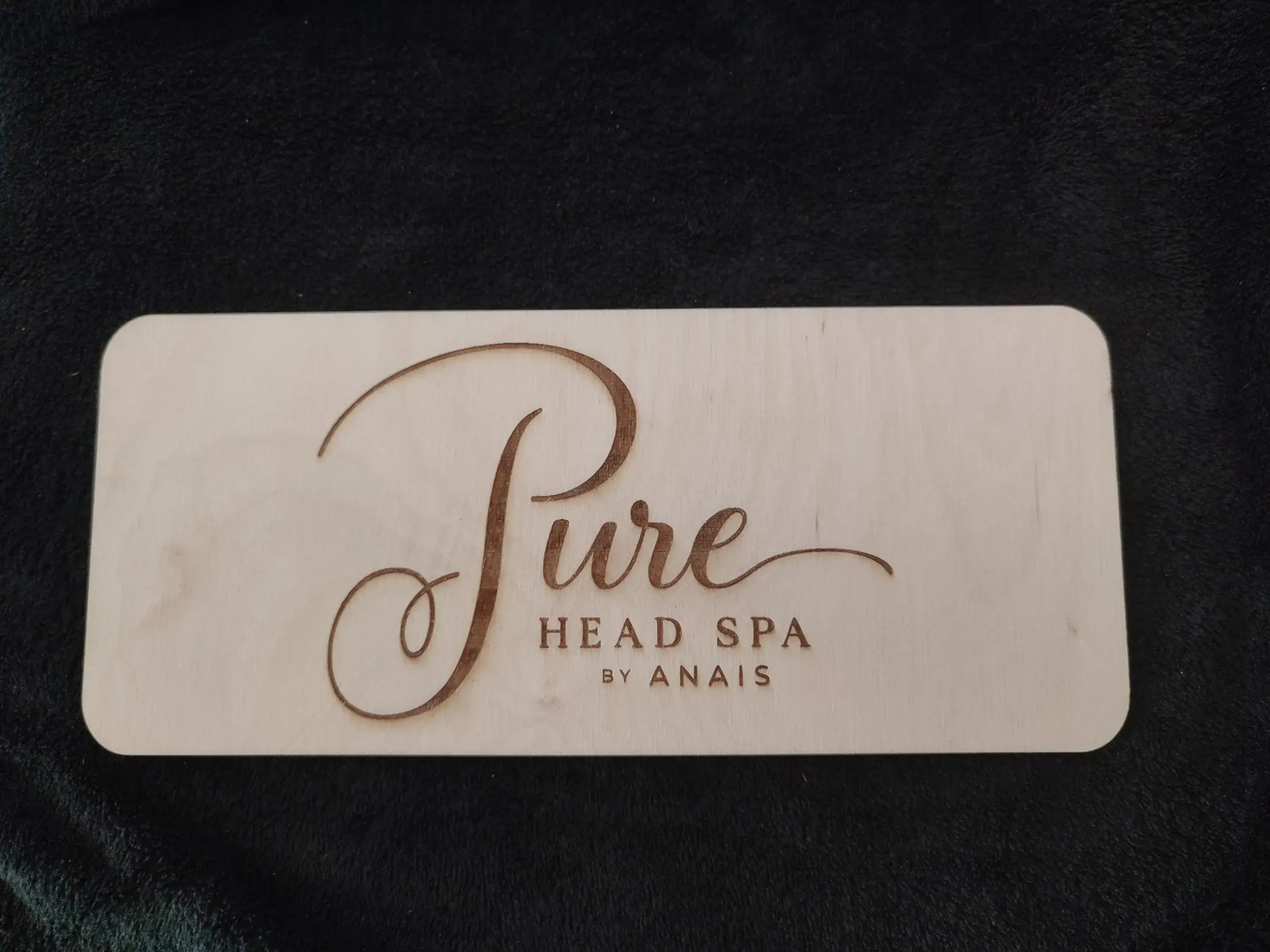 Plaque en Bois avec Logo d’Entreprise personnalisable – Plusieurs formats : Gravure ou Relief Ma boutique