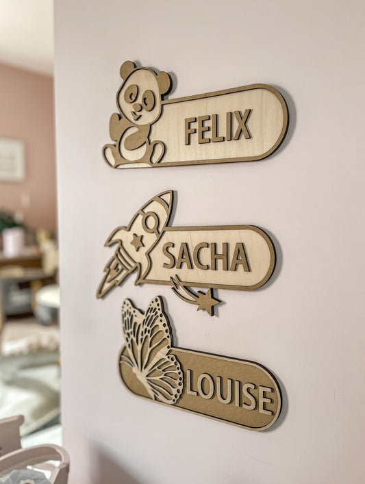 Décoration Murale personnalisée décoration / porte de chambre