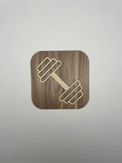 Panneau Salle de musculation - Signalétique plaque de porte salle de sport