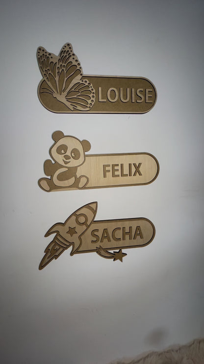Décoration Murale personnalisée décoration / porte de chambre