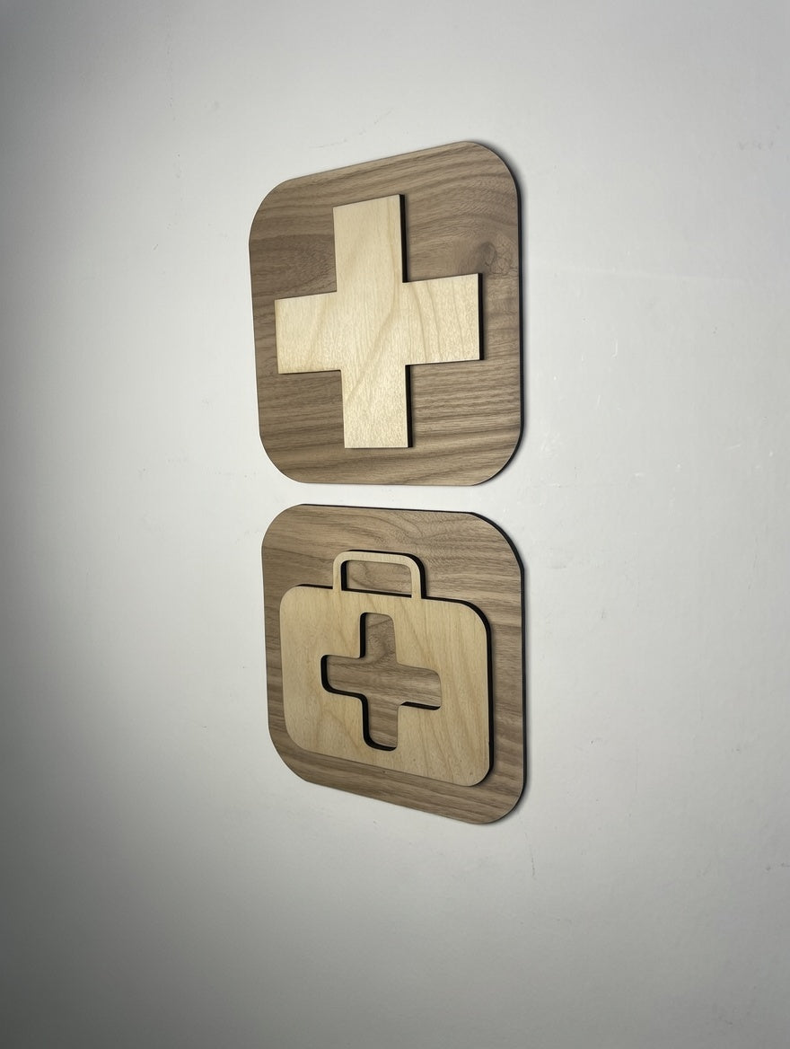 Panneau Premiers secours / Trousse de secours, soin - Signalétique Pictogramme